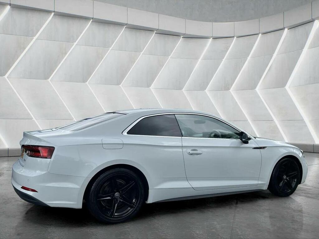Audi A5 Coupe 1.4 Tfsi S Line S Tronic Euro 6 Ss 2 SV68YYP White #5