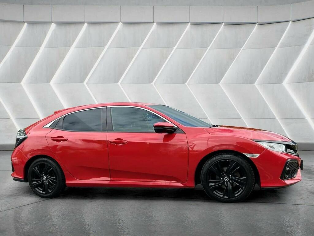 Honda Civic Hatchback 1.0 Vtec Turbo Sr Euro 6 Ss 2019 LA68AZX Red #5
