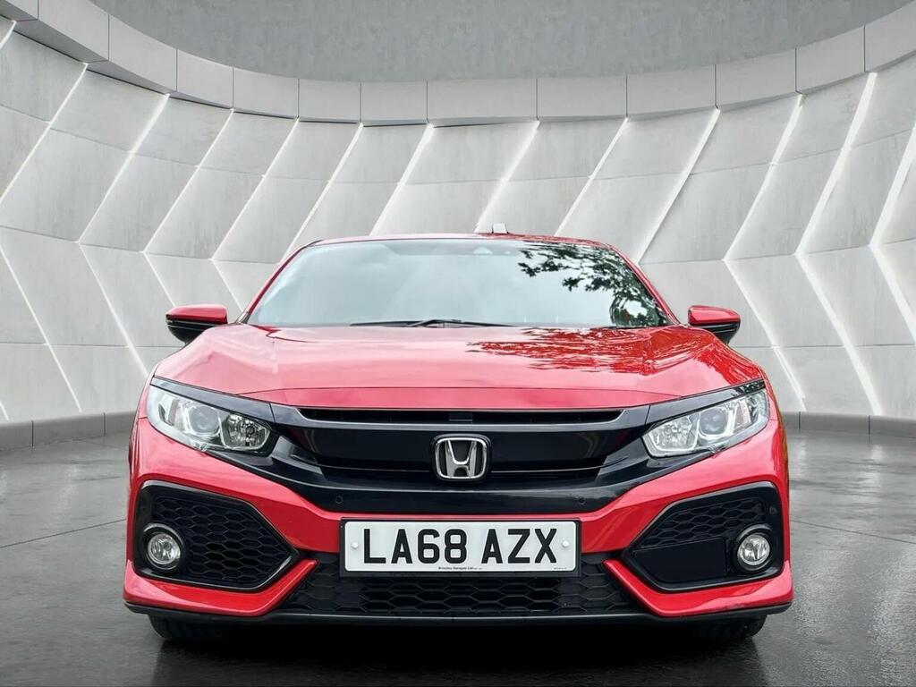 Honda Civic Hatchback 1.0 Vtec Turbo Sr Euro 6 Ss 2019 LA68AZX Red #2