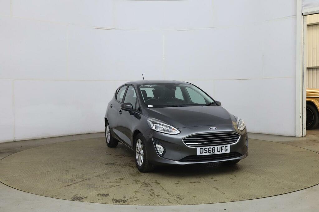 Ford Fiesta Hatchback 1.1 Ti-vct Zetec Euro 6 Ss 2018 DS68UFG Grey #3
