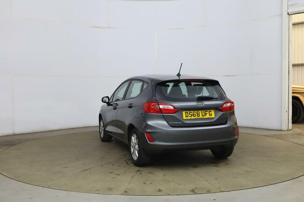 Ford Fiesta Hatchback 1.1 Ti-vct Zetec Euro 6 Ss 2018 DS68UFG Grey #5