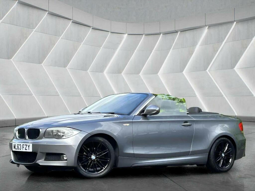 BMW 1 Series Convertible 2.0 118D M Sport Euro 5 Ss 201 Grey