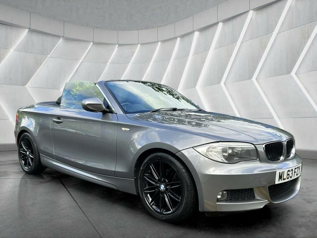 BMW 1 Series Convertible 2.0 118D M Sport Euro 5 Ss 201 Grey #4