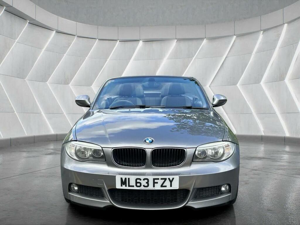 BMW 1 Series Convertible 2.0 118D M Sport Euro 5 Ss 201 Grey #3