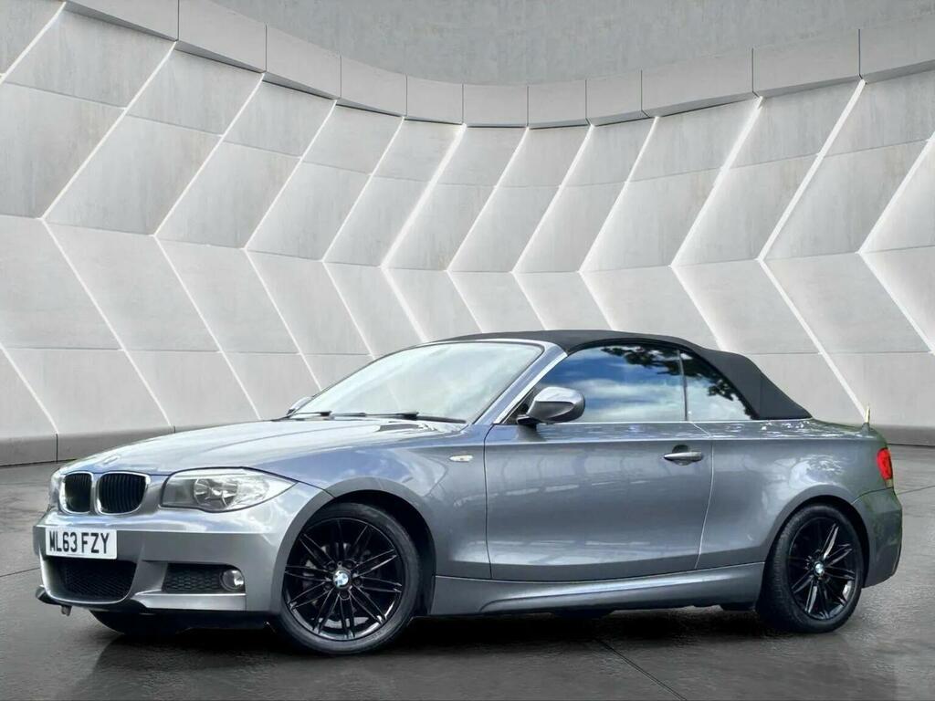 BMW 1 Series Convertible 2.0 118D M Sport Euro 5 Ss 201 Grey #2
