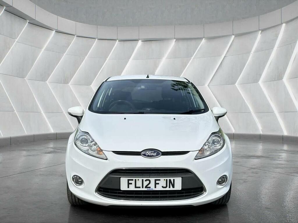 Ford Fiesta Hatchback 1.4 Tdci Dpf Zetec 201212 White #4