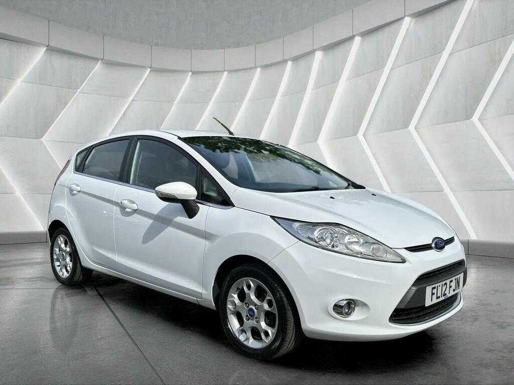 Ford Fiesta Hatchback 1.4 Tdci Dpf Zetec 201212 White #5