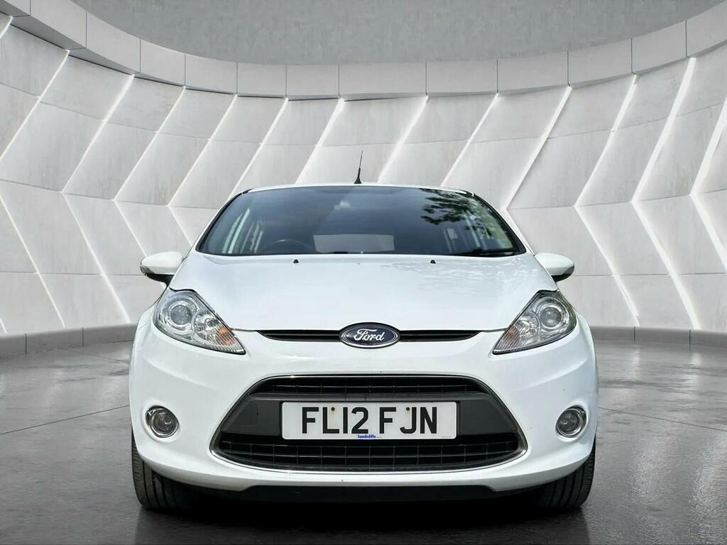 Ford Fiesta Hatchback 1.4 Tdci Dpf Zetec 201212 White #3