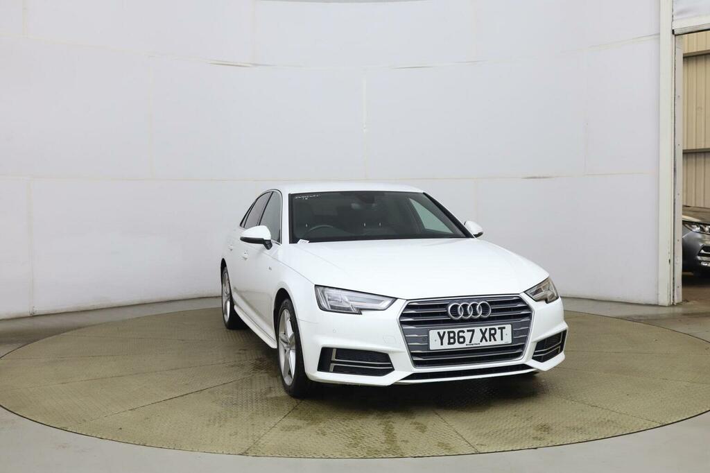 Audi A4 1.4 Tfsi S Line S Tronic Euro 6 Ss White #3