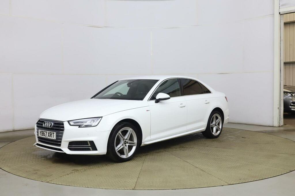 Audi A4 1.4 Tfsi S Line S Tronic Euro 6 Ss White
