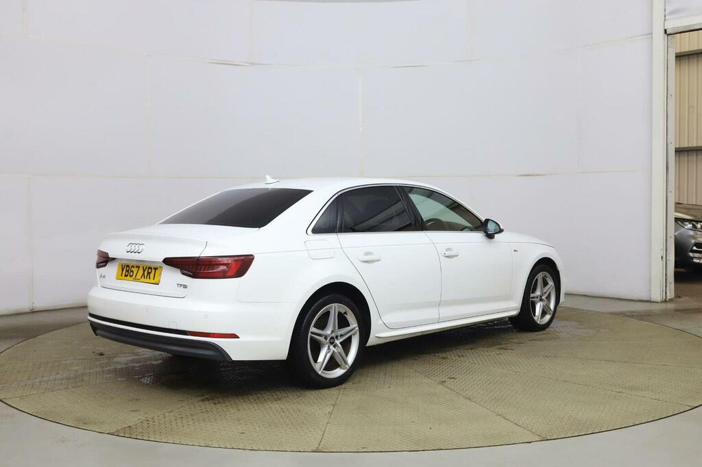 Audi A4 1.4 Tfsi S Line S Tronic Euro 6 Ss White #6