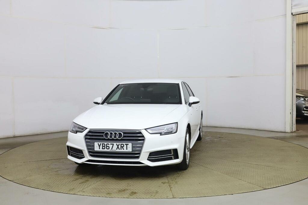 Audi A4 1.4 Tfsi S Line S Tronic Euro 6 Ss White #2