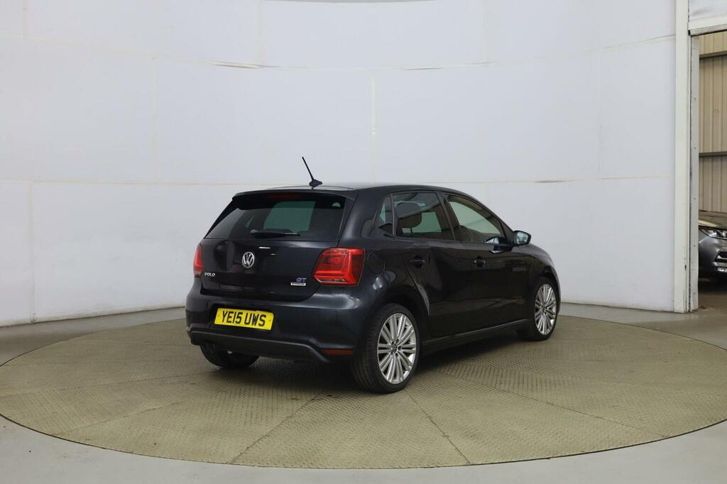 Volkswagen Polo 1.4 Tsi Bluemotion Tech Act Bluegt Dsg Euro 6 Ss Black #6