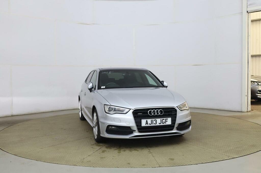 Audi A3 1.8 Tfsi S Line Sportback S Tronic Quattro Euro 6 Silver #3