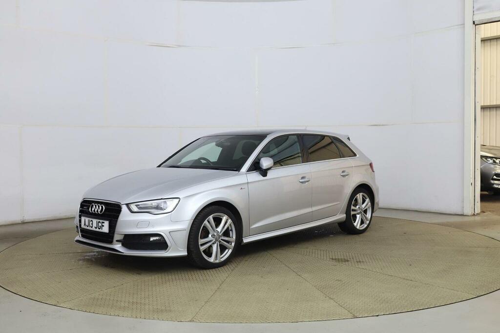 Audi A3 1.8 Tfsi S Line Sportback S Tronic Quattro Euro 6 Silver