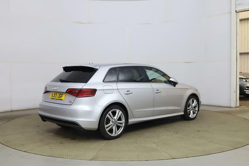 Audi A3 1.8 Tfsi S Line Sportback S Tronic Quattro Euro 6 Silver #6