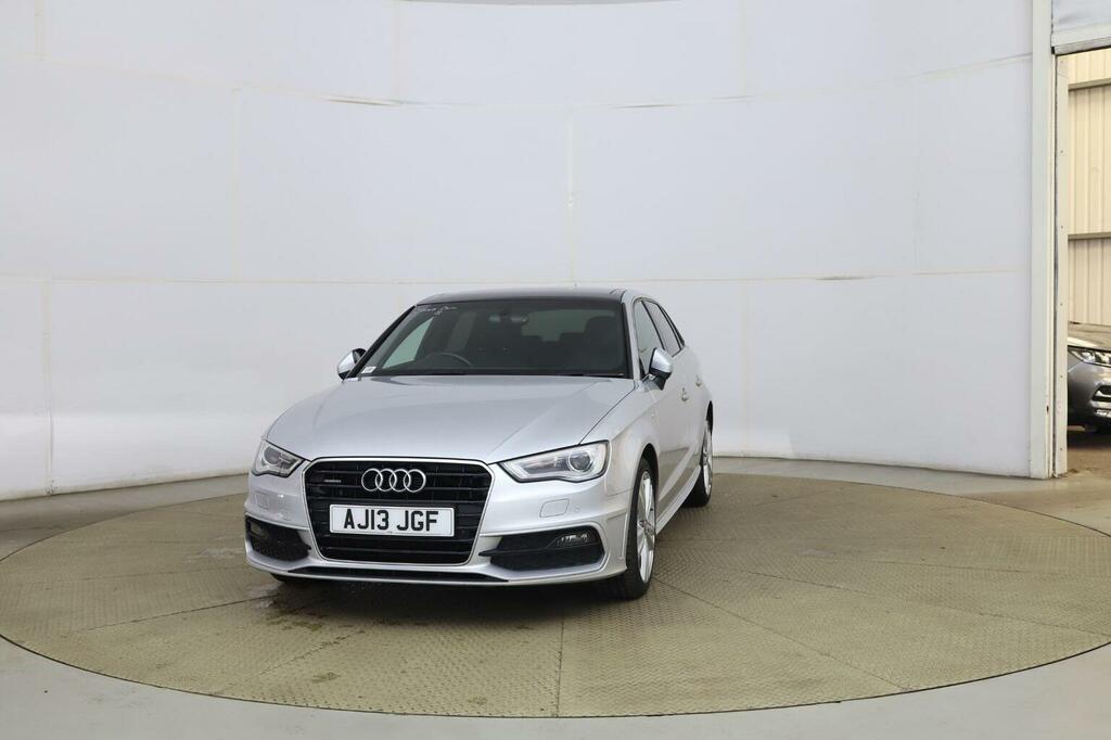 Audi A3 1.8 Tfsi S Line Sportback S Tronic Quattro Euro 6 Silver #2
