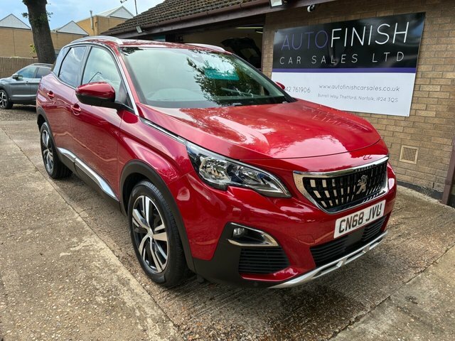 Peugeot 3008 1.5 Bluehdi Allure Suv Eat Euro 6 S S CN68JVU Red