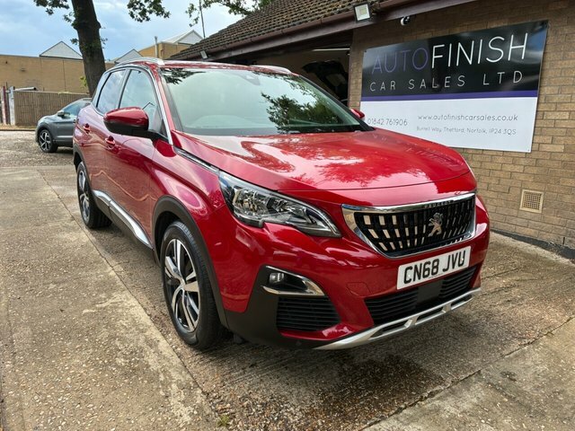 Peugeot 3008 1.5 Bluehdi Allure Suv Eat Euro 6 S S CN68JVU Red #2