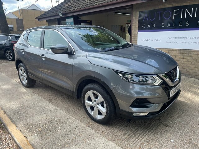 Nissan Qashqai 1.3 Dig-t Acenta Premium Suv Eur FN20OSL Grey