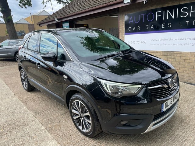 Vauxhall Crossland X 1.6 Turbo D Ecotec Elite Nav Suv Black