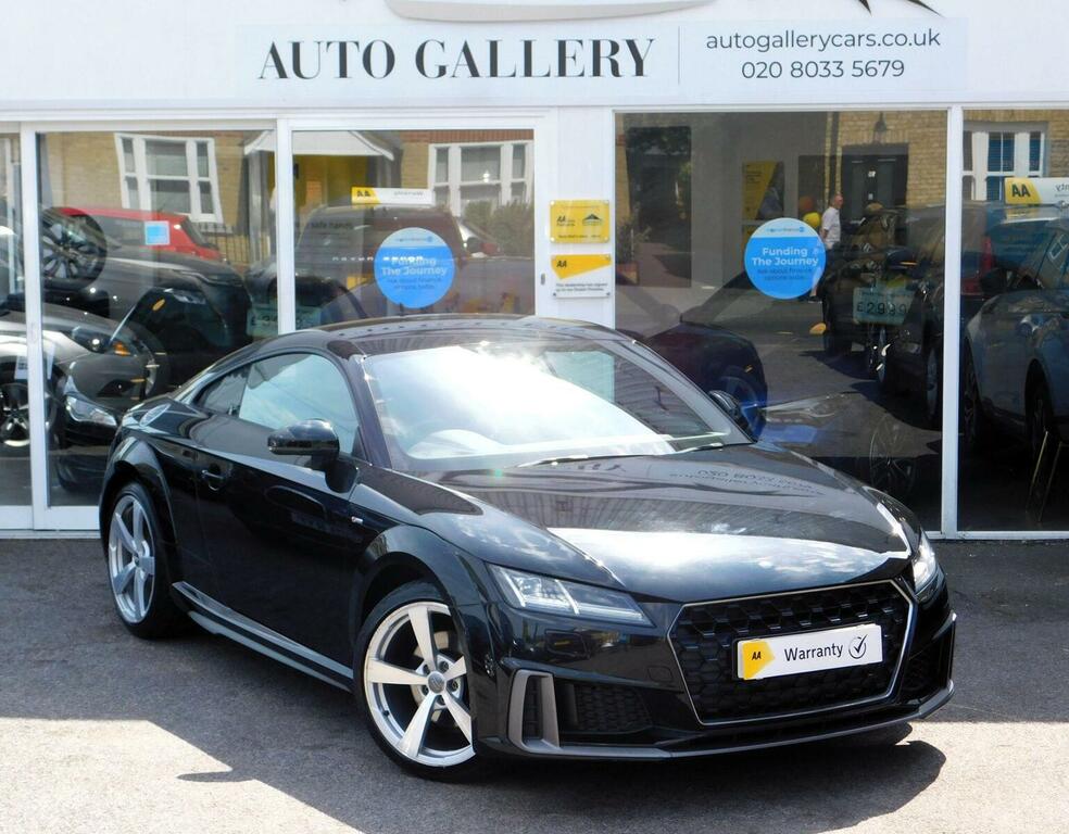 Audi TT Coupe 2.0 Tfsi 40 S Line S Tronic Euro 6 Ss WT19CWV Black #5