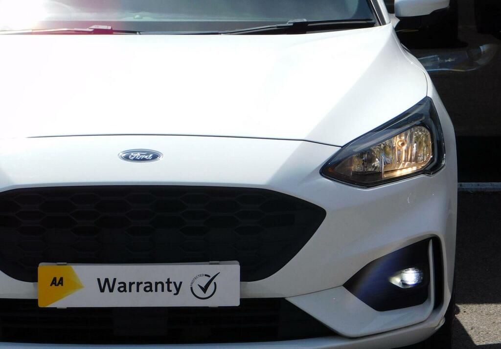 Ford Focus 1.0T Ecoboost St-line Euro 6 Ss White #4