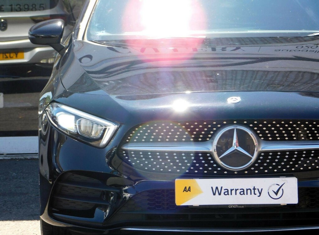 Mercedes-Benz A Class Hatchback 1.3 A200 Amg Line 7G-dct Euro 6 Ss GY68CWL Black #4