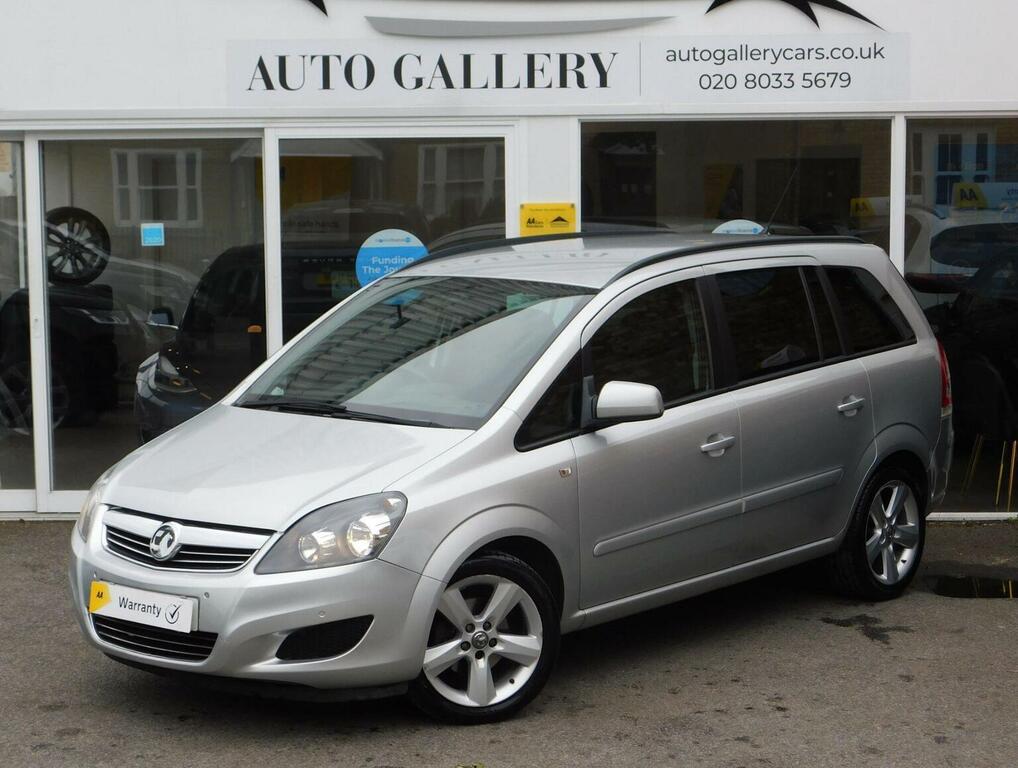 Vauxhall Zafira 1.8 16V Exclusiv Euro 5 Silver #5