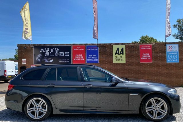BMW 5 Series 520D M Sport Touring Grey #5