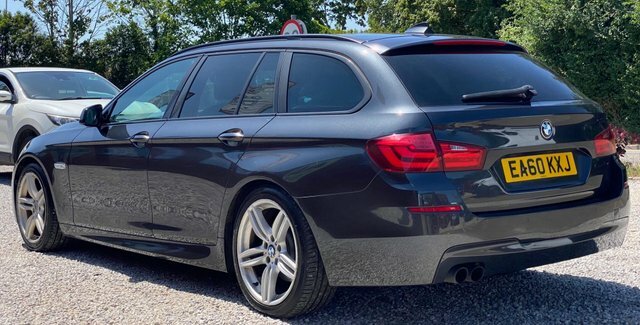 BMW 5 Series 520D M Sport Touring Grey #4