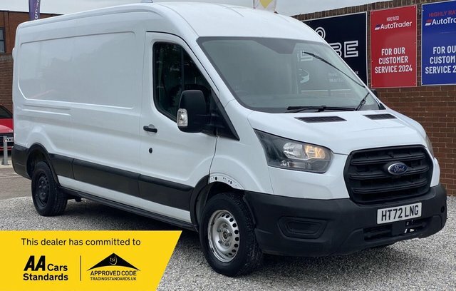Ford Transit Custom 350 Ecoblue Leader Fwd HT72LNG White