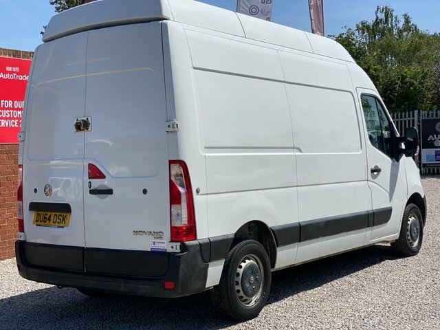 Vauxhall Movano Cdti 3500 Fwd L2 White #4