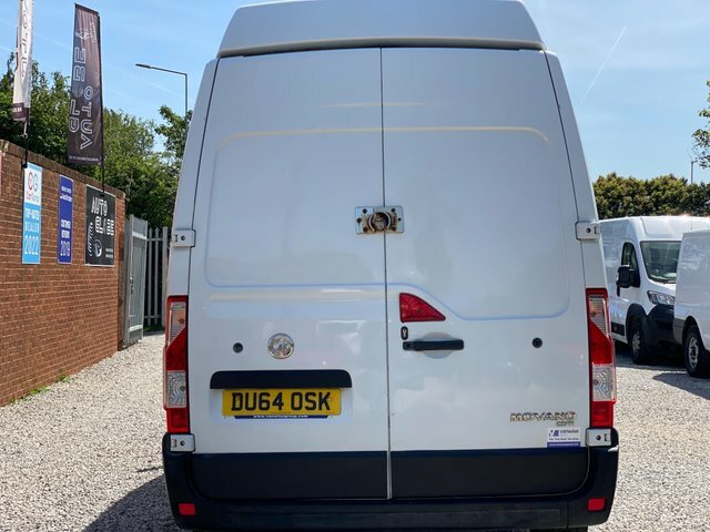 Vauxhall Movano Low Loader U4815 White #17