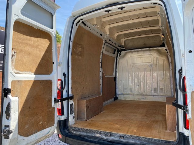 Vauxhall Movano Low Loader U4815 White #45