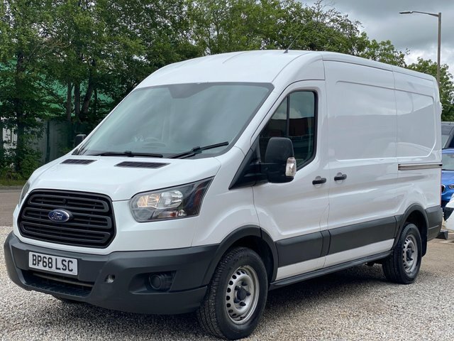 Ford Transit Custom 350 Ecoblue Fwd L2 BP68LSC White #2