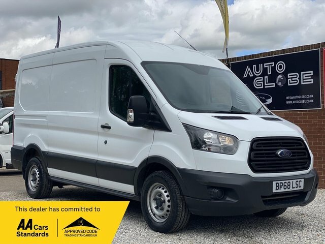 Ford Transit Custom 350 Ecoblue Fwd L2 BP68LSC White