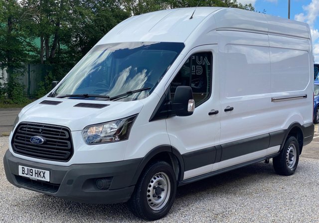 Ford Transit Custom 350 Ecoblue Rwd L3 BJ19HKX White #2