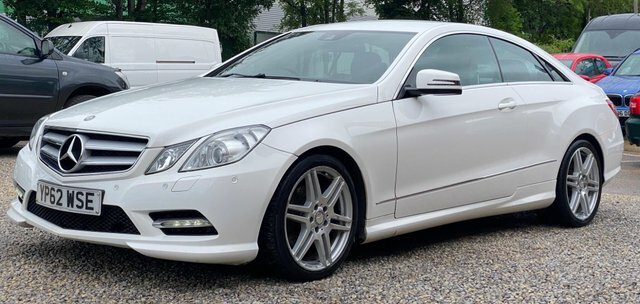 Mercedes-Benz E Class E250 Cdi Blueefficiency Sport YP62WSE White #2