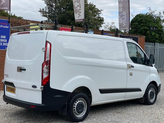 Ford Transit Custom 300 Ecoblue L1 H1 White #4