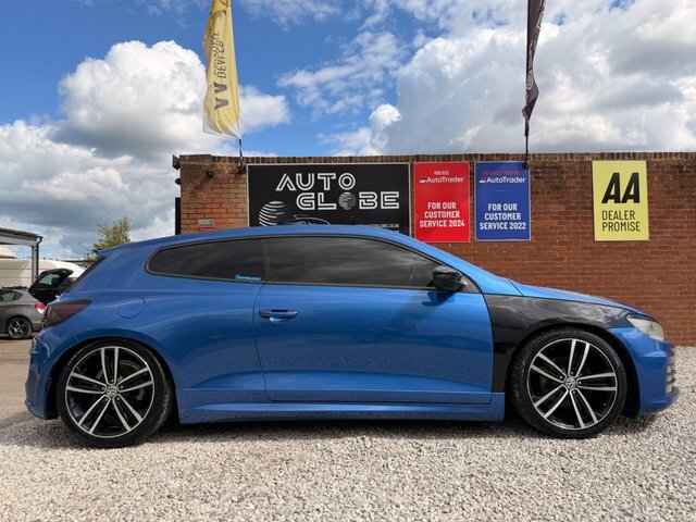 Volkswagen Scirocco Tdi Bluemotion Tech R-line Blue #6