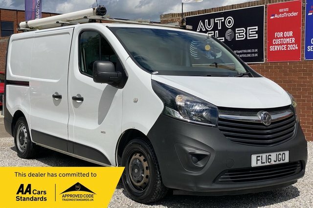 Vauxhall Vivaro Panel Van White #1