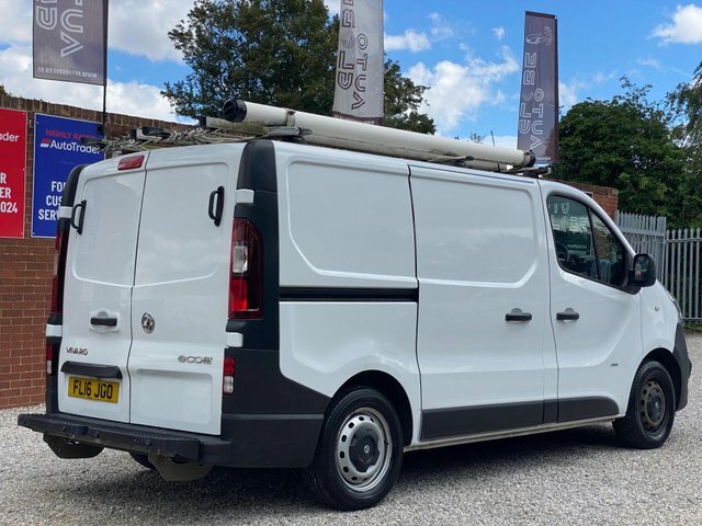 Vauxhall Vivaro Panel Van White #3