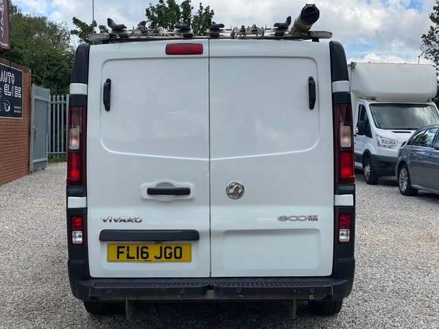 Vauxhall Vivaro Panel Van White #22