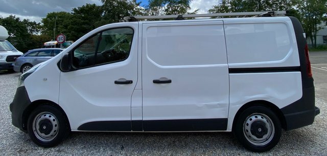 Vauxhall Vivaro Panel Van White #20