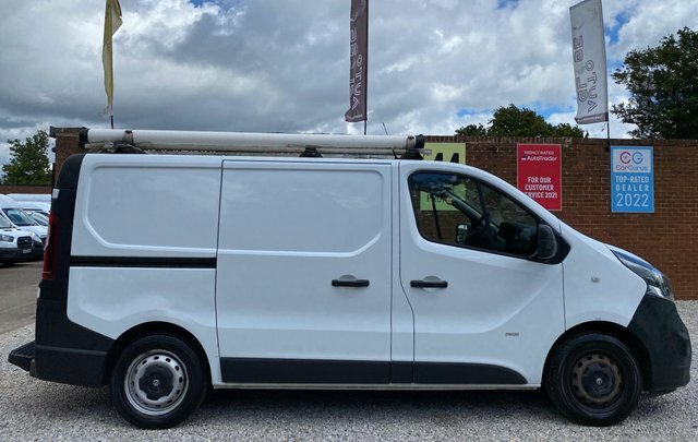 Vauxhall Vivaro Panel Van White #5