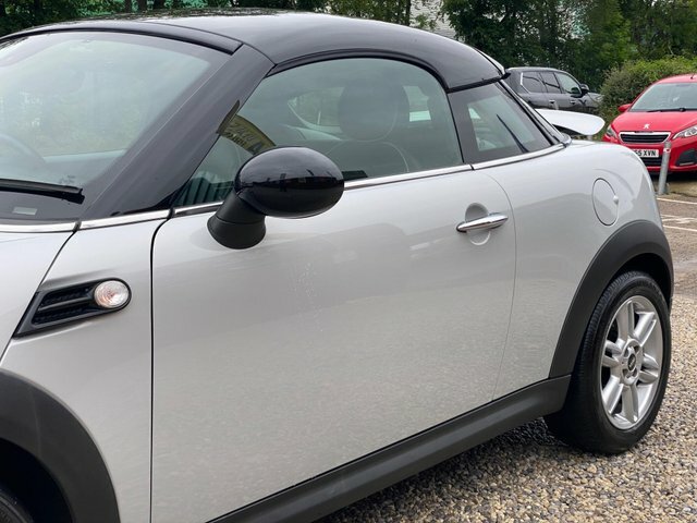 Mini Coupe Cooper White #11