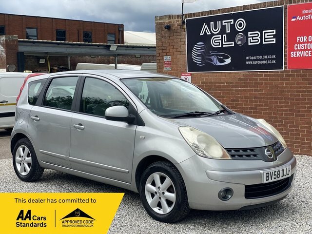 Nissan Note 16V Acenta S Euro Silver