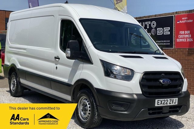 Ford Transit Custom 350 Ecoblue Leader Fwd EX22ZVJ White