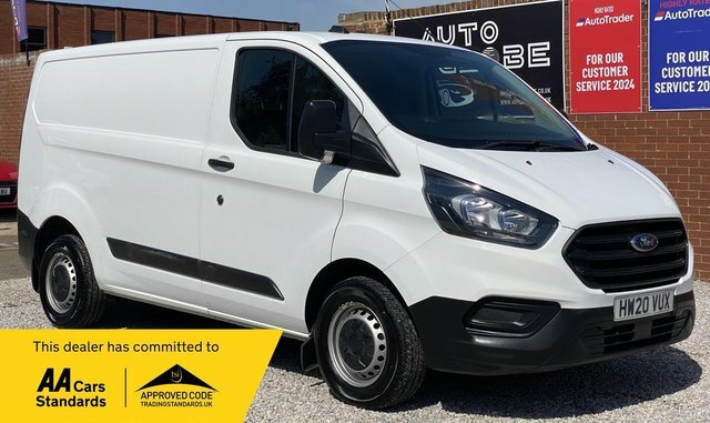 Ford Transit Custom 300 Ecoblue Leader L1 HW20VUX White